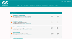 Desktop Screenshot of forum.arduino.cc